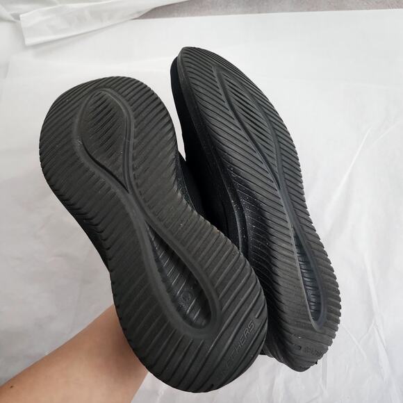 Skechers Sneakers Men's Size 11.5 Ultra Flex Slip-Ins Black Casual Hands Free - Picture 5 of 8